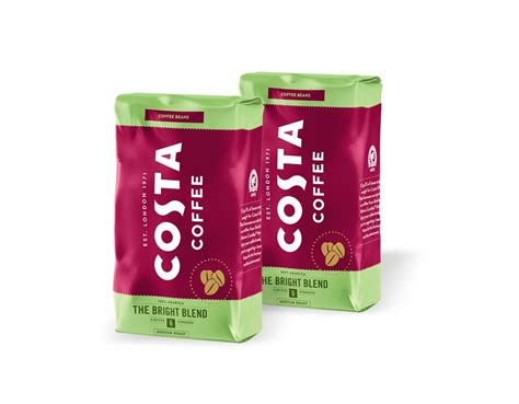 Kawa Ziarnista Costa Coffee The Bright Blend 2x1kg 11419459404