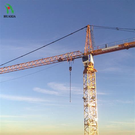 High Efficiency Qtz80 6ton Topkit Tower Crane Construction China