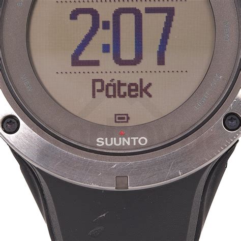 Sportovní hodinky Suunto AMBIT3 PEAK SAPPHIRE HR 119706101 black