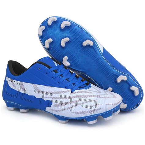 Chuteira Para Campo De Grama - CHUTEIRA ALFA SPORTS CHUTEIRA DE CAMPO GRAMA FUTBOL COLADA COSTURADA ...