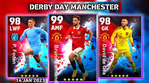 Upcoming Pack Manchester Derby Day 14jan 2023 In Efootball 2023 Mobile