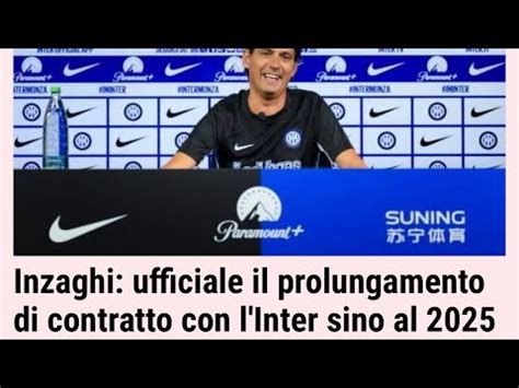 Podcast Rinnovo Inzaghi Inter La Storia Il Presente I Momenti