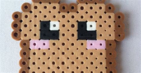 Kawaii Toast Bread Perler Bead By Geektasticcrafts On Etsy 1 99 Perler Hama Pinterest