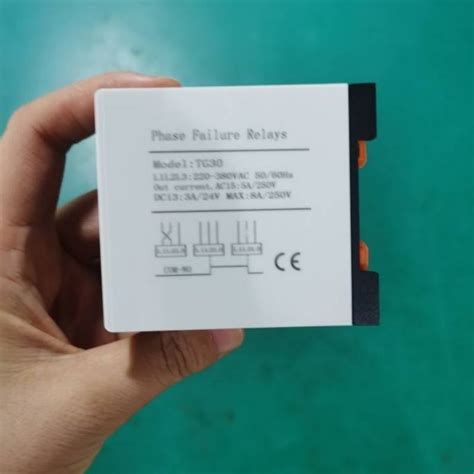 Jual Tg30 Modul Relay Elektronik 3 Phase Failure Loss Sequence 220 380