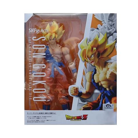 Anime Dragon Ball Shf Goku Vegeta Trunks Super Saiyan Broly Action