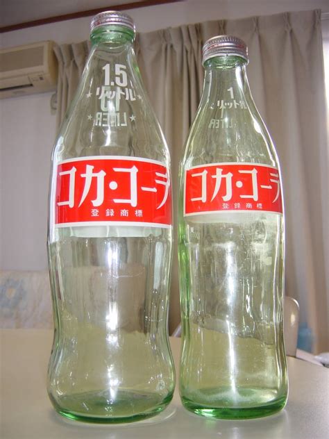 昭和レトロ コカコーラ 1l 15l ボトル 瓶（1980年代）の落札情報詳細 ヤフオク落札価格検索 オークフリー