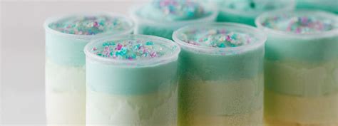 Blue Raspberry Mousse Push Pops — Amoretti