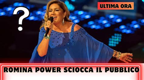 Romina Power Sciocca Il Pubblico Youtube