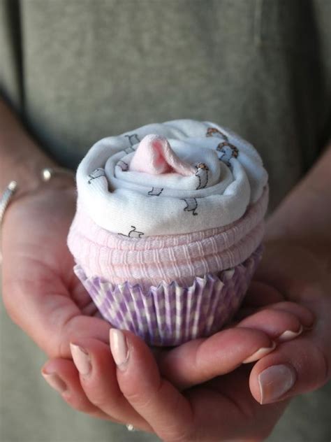 Step By Step Tutorial For Making Adorable Baby Onesie Cupcakes HGTV