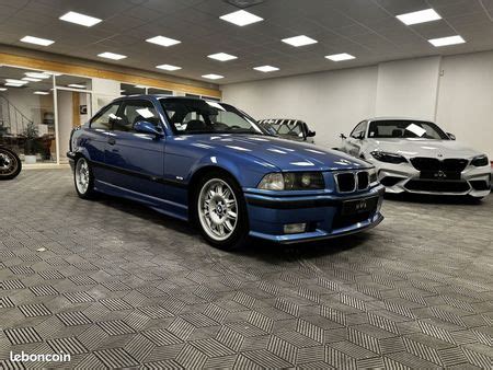 BMW SERIE 3 COUPE M3 E36 3 2l Bleu Estoril Portes Alu Occasion Le Parking