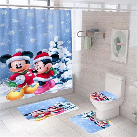 Todays Only Mickey And Minnie Mouse Bathroom Set