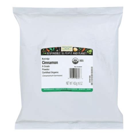 Frontier Herb Organic Ground Cinnamon 16 Oz Kroger