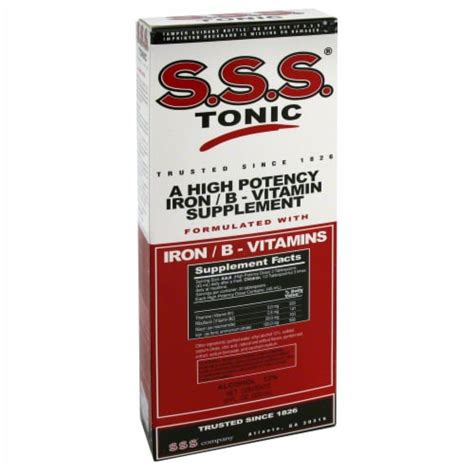 Sss Tonic® Iron And B Vitamins Liquid 10 Fl Oz Food 4 Less