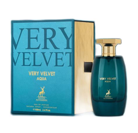 Maison Alhambra Perfume Very Velvet Aqua Eau De Parfum Ml Lattafa