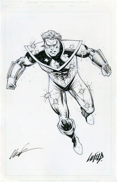 Rob Liefeld The Shield In Marc R S Rob Liefeld Comic Art Gallery Room