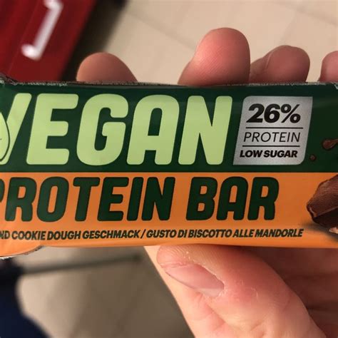 Vegan Protein Bar Almond Cookie Dough Geschmack Gusto Di Biscotto