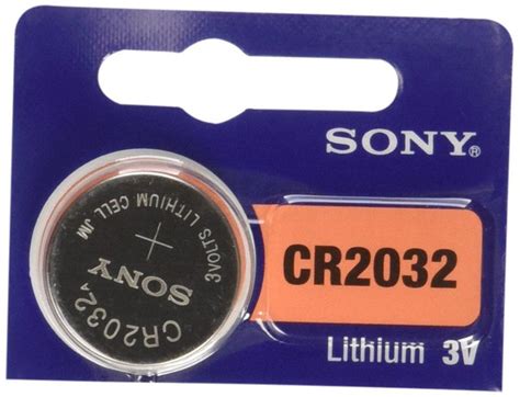 Sony Батарейка CR2032, Li-ion тип, 3 В, 1 шт купить на OZON по низкой ...
