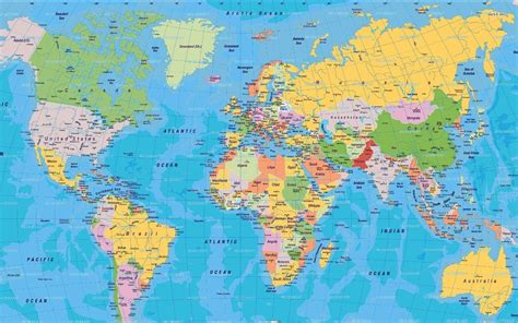 World Map 3d Wallpapers Wallpaper Cave