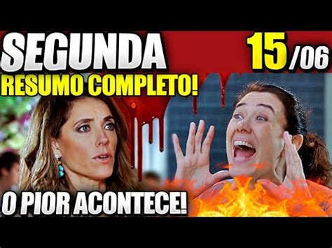 FINA ESTAMPA Capítulo 15 06 SEGUNDA Resumo Completo Novela Fina