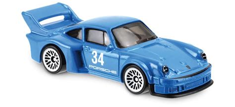 Porsche 9345 Blue Diecast Car Hot Wheels