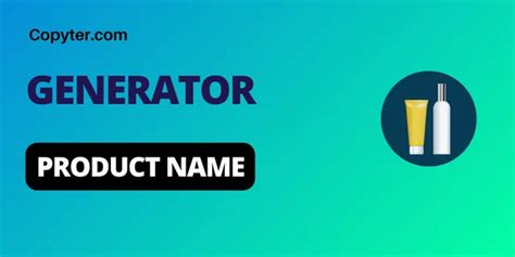 Product name generator: Create a good impact