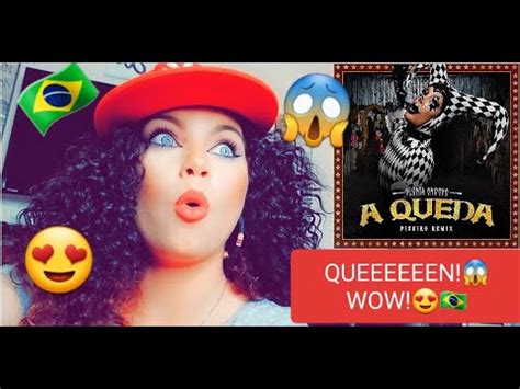 GLORIA GROOVE A QUEDA CLIPE OFICIAL REACTION YouTube