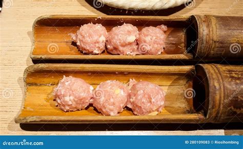 Tsukune Is A Type Of Japanese Meatball Most Often Made From Seasoned