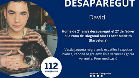 Buscan A David Un Joven De A Os Desaparecido En Barcelona