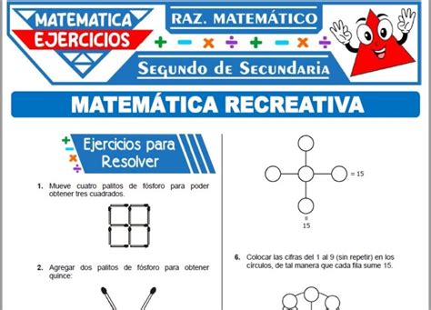 Ejercicios De Razonamiento Matem Tico Para Segundo De Secundaria 19264