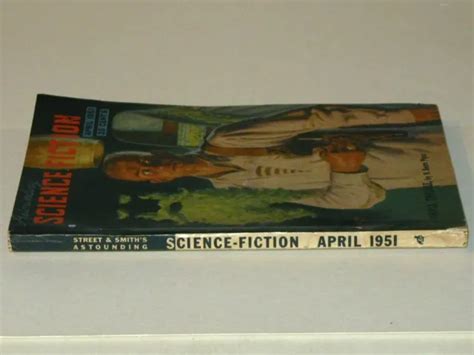 VINTAGE APRIL 1951 ASTOUNDING SCIENCE FICTION Magazine Temple Trouble