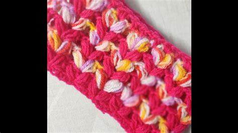 Crochet V Puff Stitch Tutorial Youtube