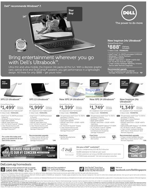 Dell Singapore Notebooks Promotion Offers 16 – 26 Jul 2012