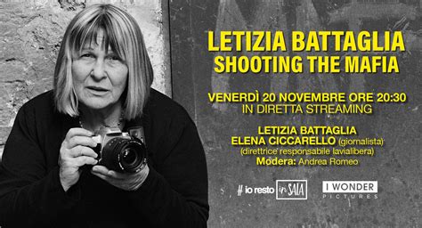 Letizia Battaglia Shooting The Mafia Su Iorestoinsala It Cinit