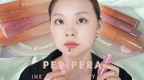 2022 PERIPERA INK MOOD GLOWY TINT 9 10 11 Swatch Review