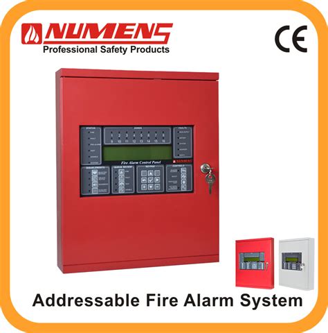 Addressable Fire Alarm Control Panel With Two Loop Control Panel And