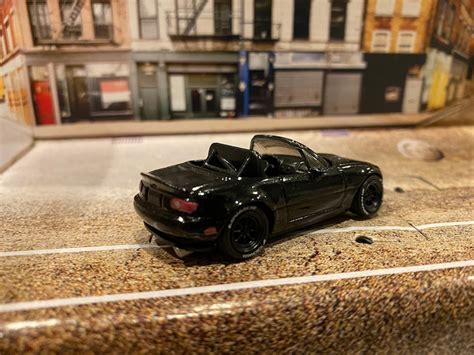 Hot Wheels Mazda Miata Custom Painted And Wheel Swapped Etsy
