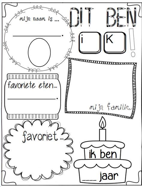 17 Ideeën Over Jezelf Creatief Voorstellen Schoolweek Ideeën Voor De