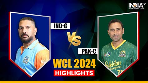 Indian Champions Vs Pakistan Champions World Championship Of Legends 2024 Stream Score India