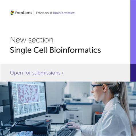 Frontiers In Bioinformatics On Twitter We Are Delighted To Announce