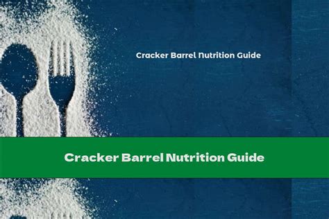 Cracker Barrel Nutrition Guide - This Nutrition