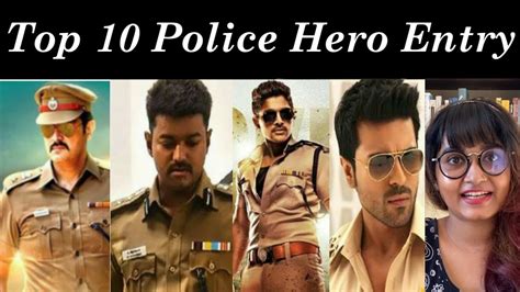 Malayali Reaction To Top 10 Police Hero Entry The Best Hero Youtube