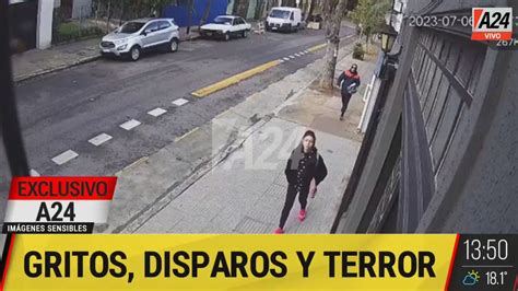 Dram Tico Video Un Hombre Intent Matar A Su Ex Pareja A Los Tiros En