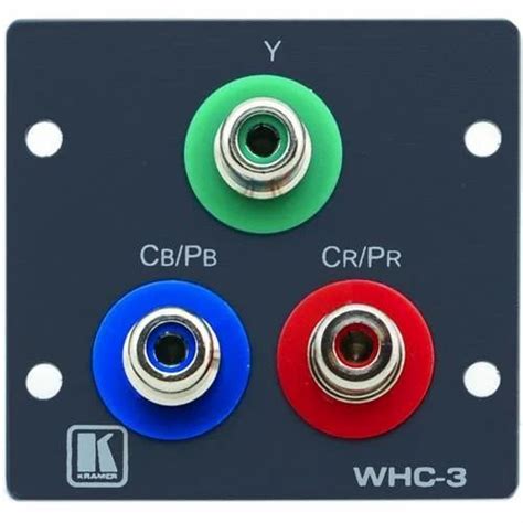 Wall Plate Insert 3 Rca At Best Price In New Delhi By Girish Radio
