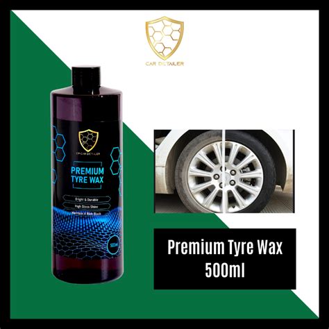 CAR Detailer Premium Tyre SHINE Wax Tyre Silicon Wax Silicon Tayar