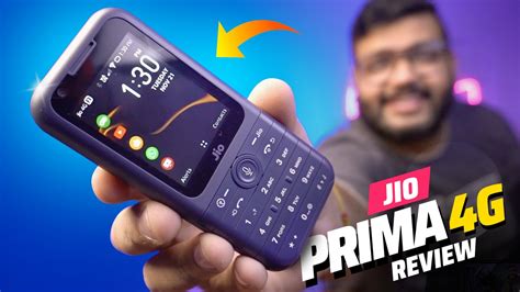 Jio Phone Prima 4G Review The New Jio Phone With WhatsApp Youtube