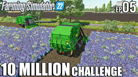 Lavender Harvest And Load With John Deere Million Challenge