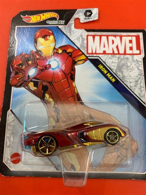 Hot Wheels Iron Man Character Car Marvel Hobbies Toys Toys Games On Carousell