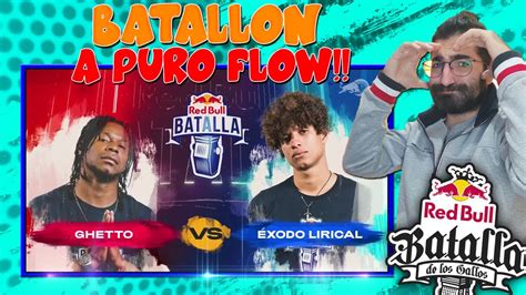 QUIERES FLOW GHETTO vs ÉXODO LIRICAL Cuartos Red Bull Batalla