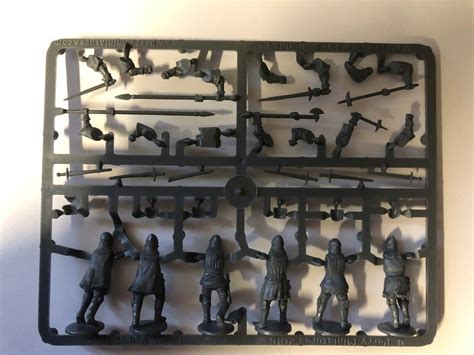 Agincourt French Men At Arms Sprue Perry Miniatures Foot Knights