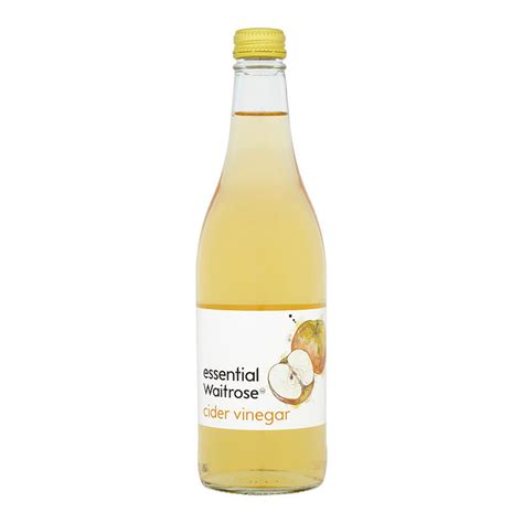 Waitrose Essential Vinegar Cider 500ml Order Online Tops Supermarket